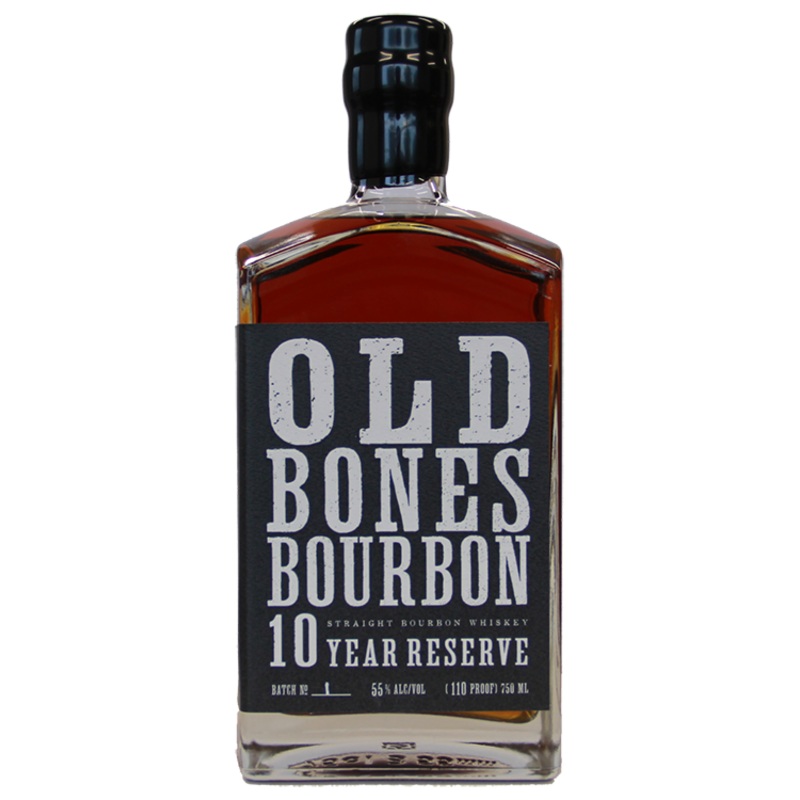 Old Bones 10-Year Reserve Bourbon, 750mL