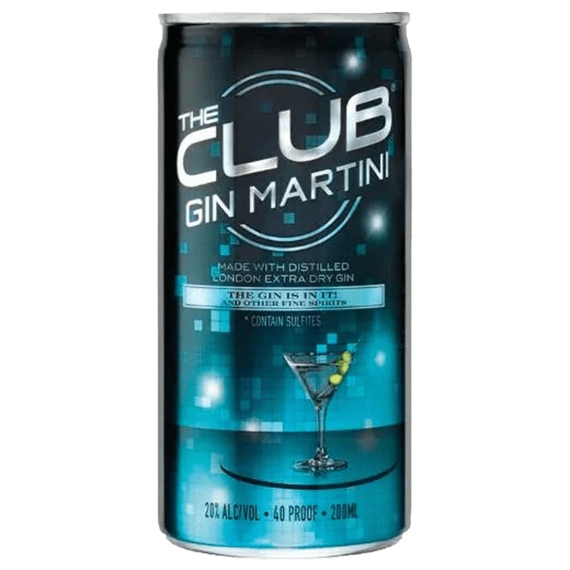 The Club Gin Martini, 200mL