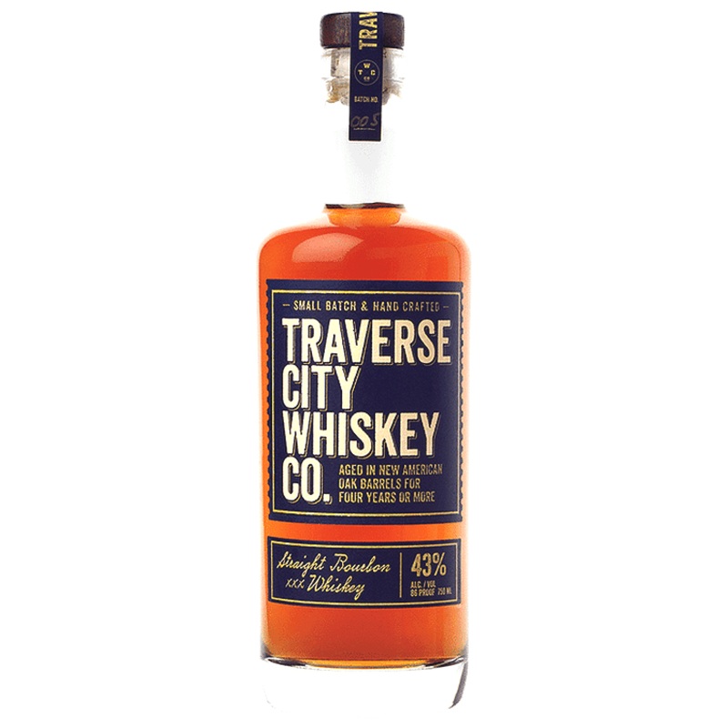 Traverse City Straight Bourbon Whiskey, 750mL