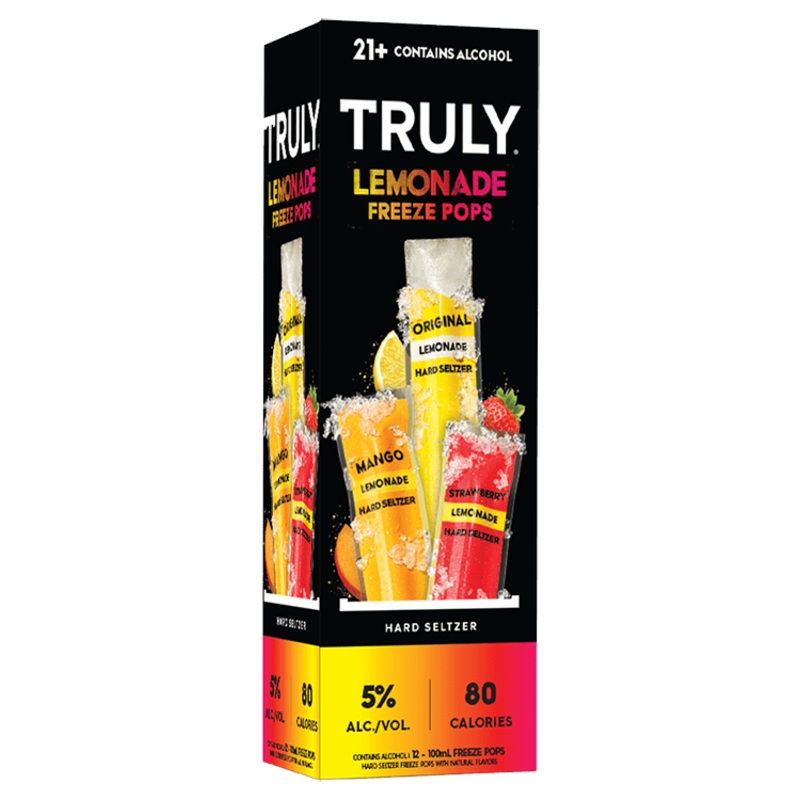 Truly Lemonade Freeze Pops, 12-pack