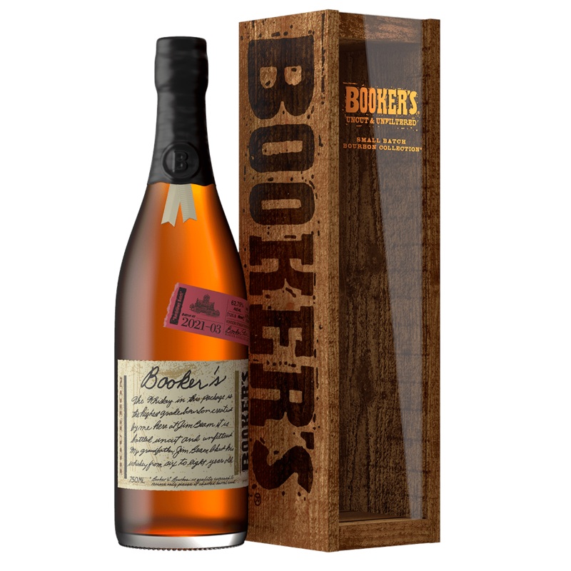 Booker's Small Batch Bourbon Whiskey (Batch 2021-03), 750mL