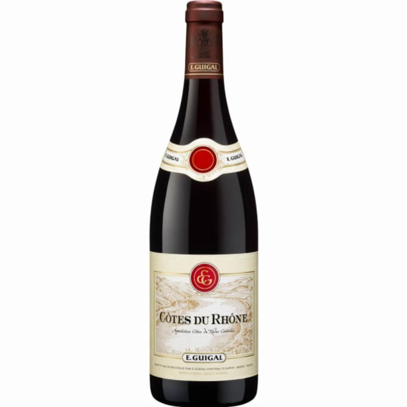 E. Guigal Cotes du Rhone ROUGE 2021 750ml FULL SIZE