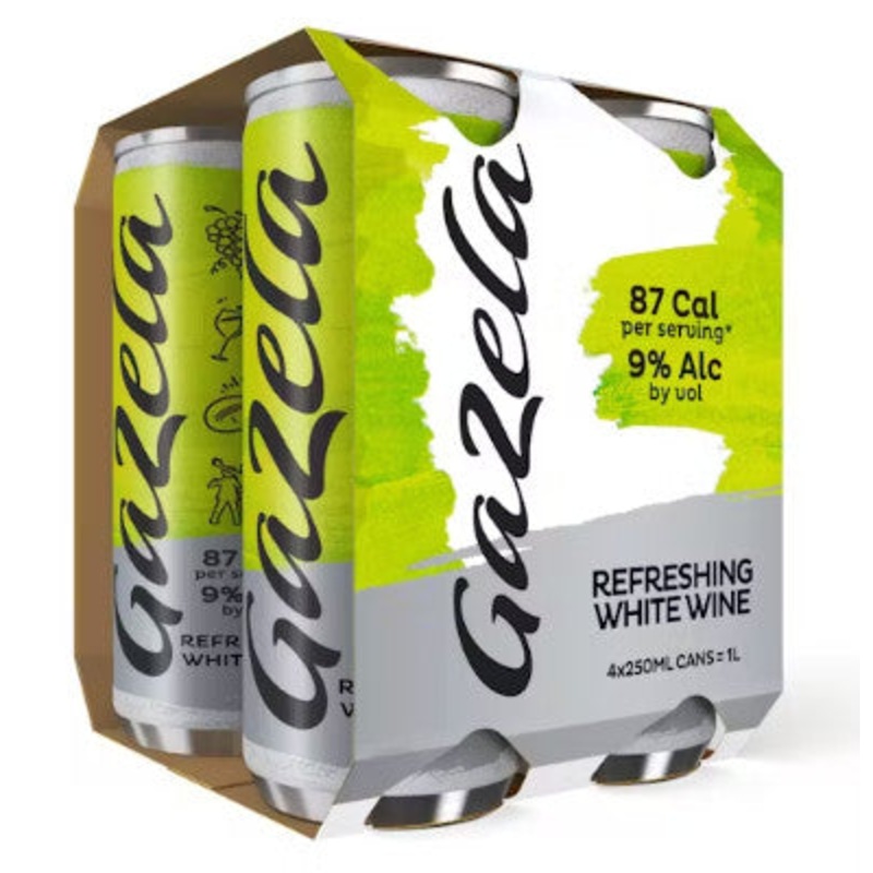 Gazela Vinho Verde CAN 250ml 4 Pack