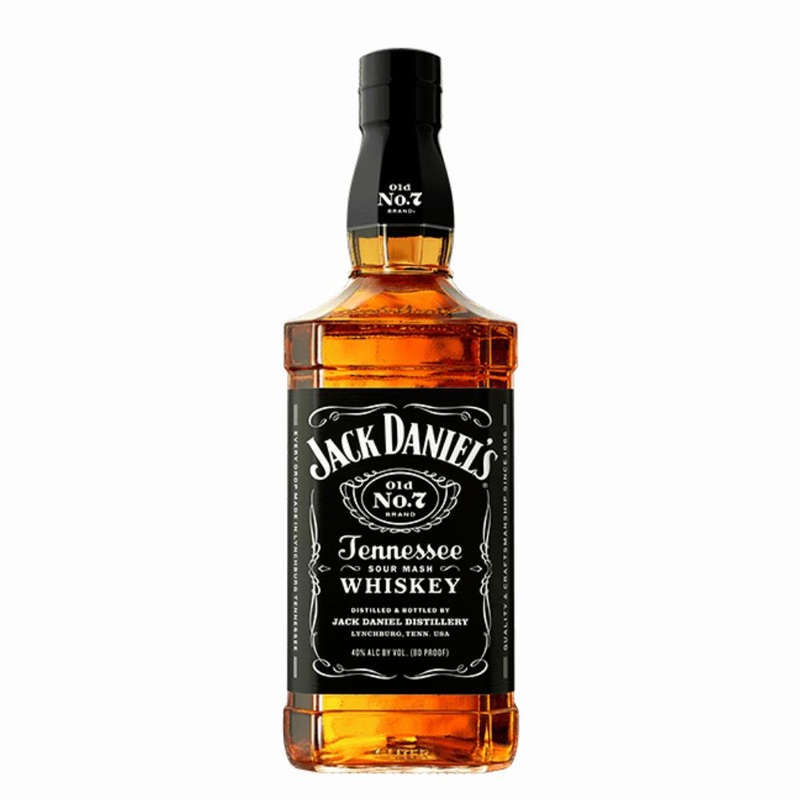 Jack Daniel's BLACK LABEL Whiskey Sour Mash Old No. 7 - 1.0 LITER