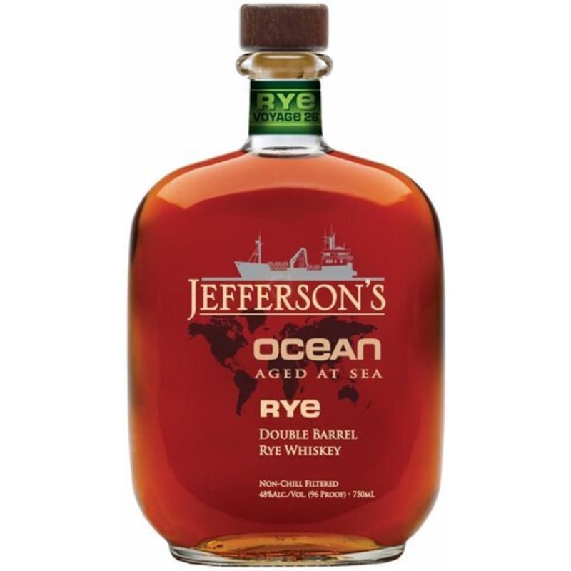 Jefferson's Ocean Aged At Sea Rye Double Barrel, 750mL