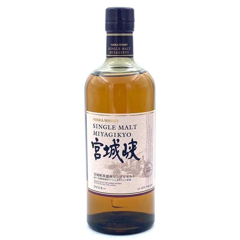 Nikka Single Malt Miyagikyo Japanese Whisky, 750mL