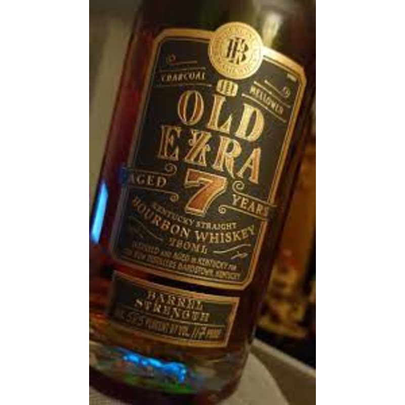 Old Ezra 7yrs 117 proof 750ml