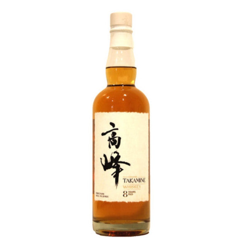 Takamine 8 Years Japanese Whiskey Koji Fermented 750ml 80 Proof
