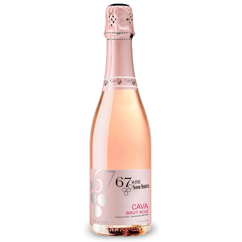 67 Wine Somm Series Cava 67 ROSE  Brut 750ml