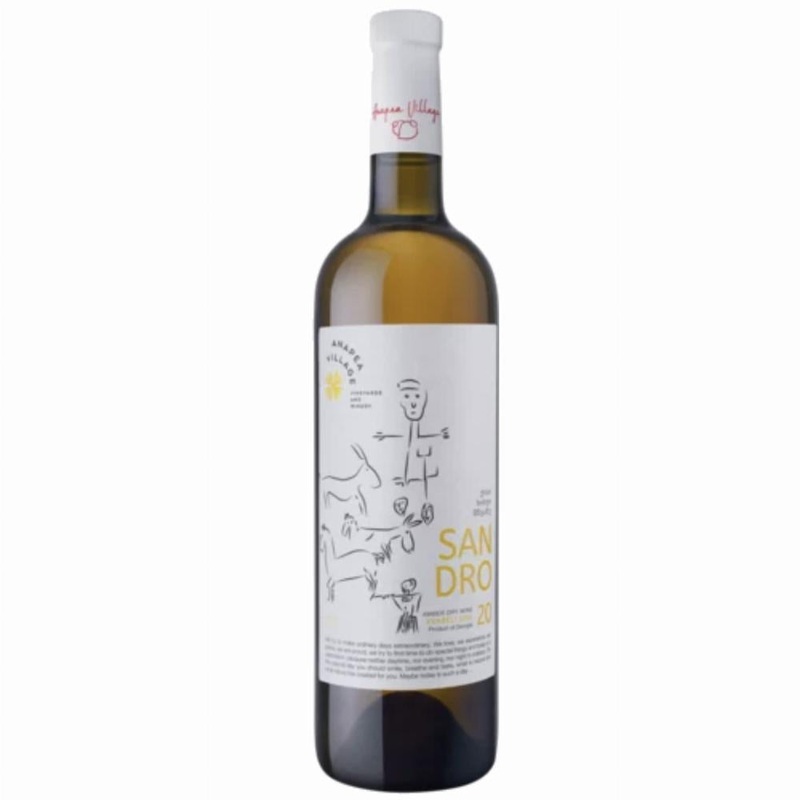 Anapea Village Sandro Amber Wine Orange Wine Georgia  2020 750ml