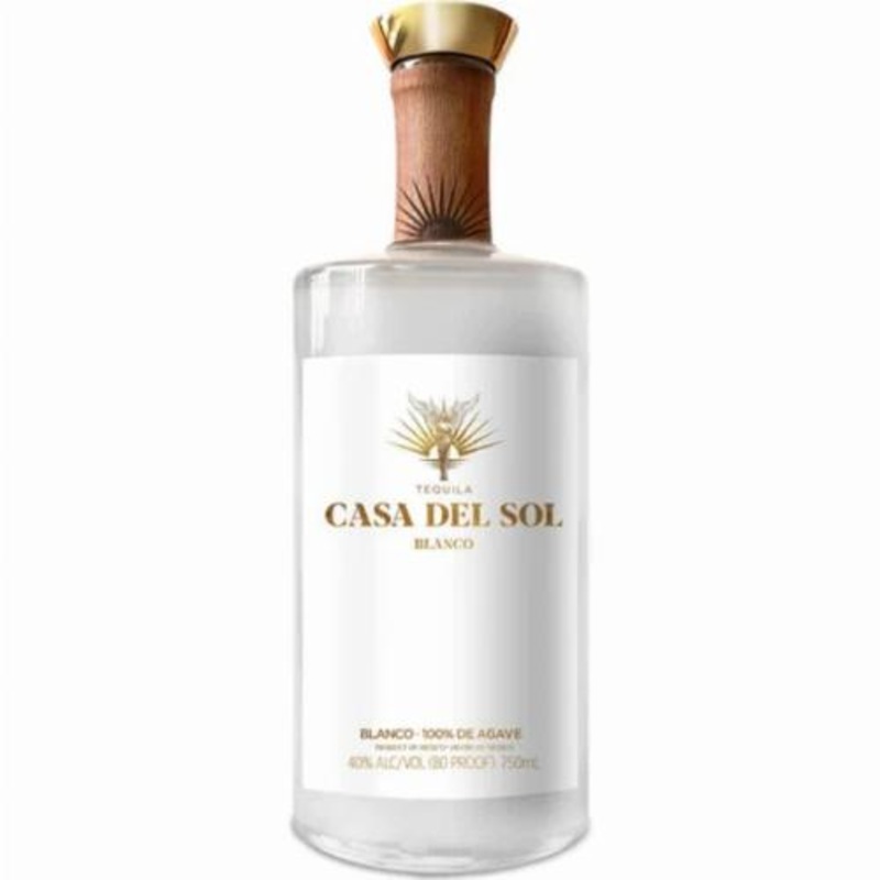 Casa del Sol Tequila Blanco 100% de Agave 750ml