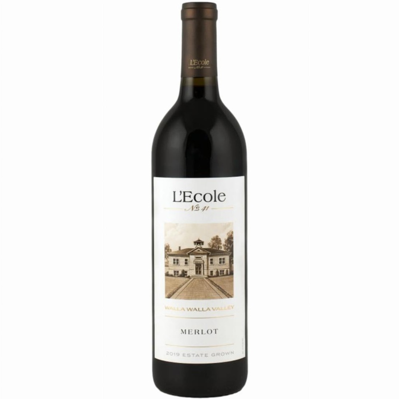 L Ecole No 41 Merlot Columbia Valley 2017 375ml HALF BOTTLE