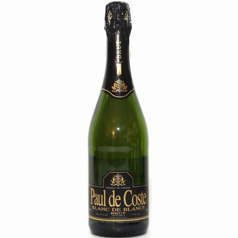 Paul De Coste Blanc De Blancs French Sparkling Wine 750ml