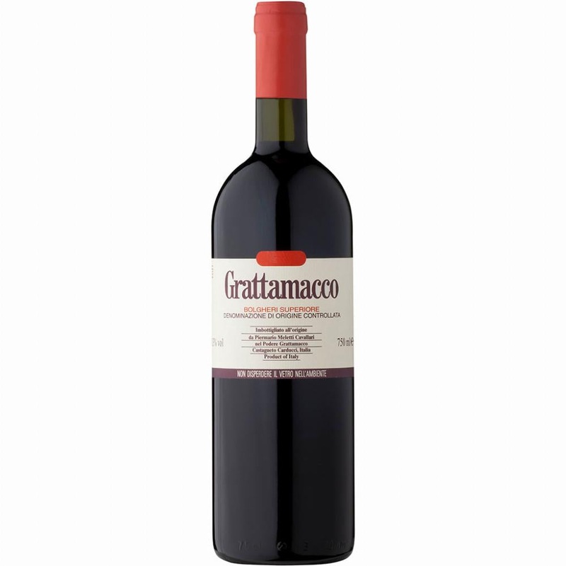 Podere Grattamacco Bolgheri Superiore 2021 750ml