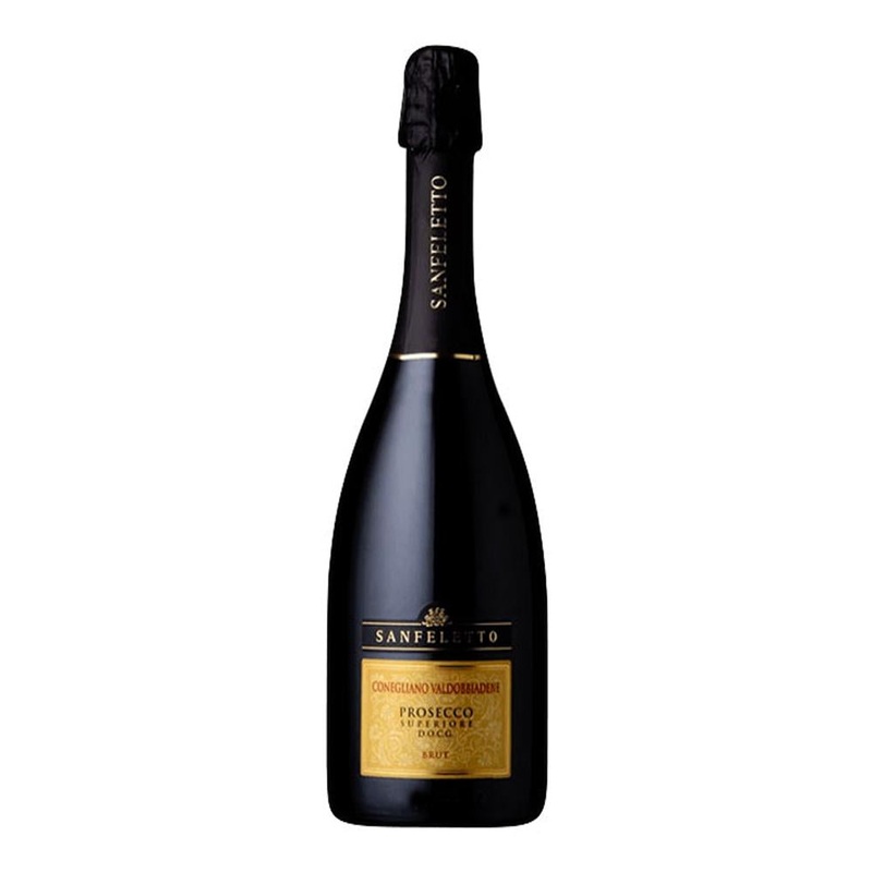 Sanfeletto Prosecco Superiore DOCG Brut NV 750ml