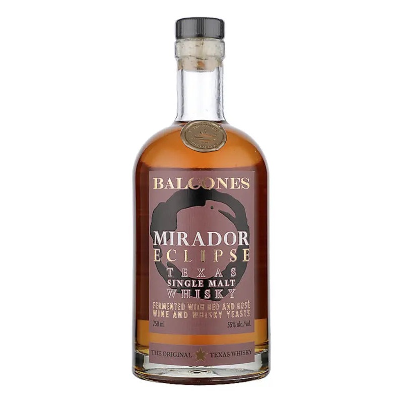 Balcones Mirador Eclipse Texas Single Malt Whisky 750mL