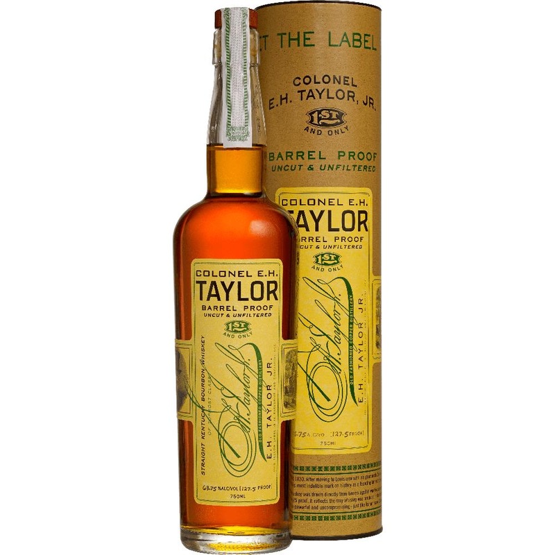 EH Taylor Jr. Barrel Proof 127.3 Kentucky Straight Bourbon Whiskey 750ml