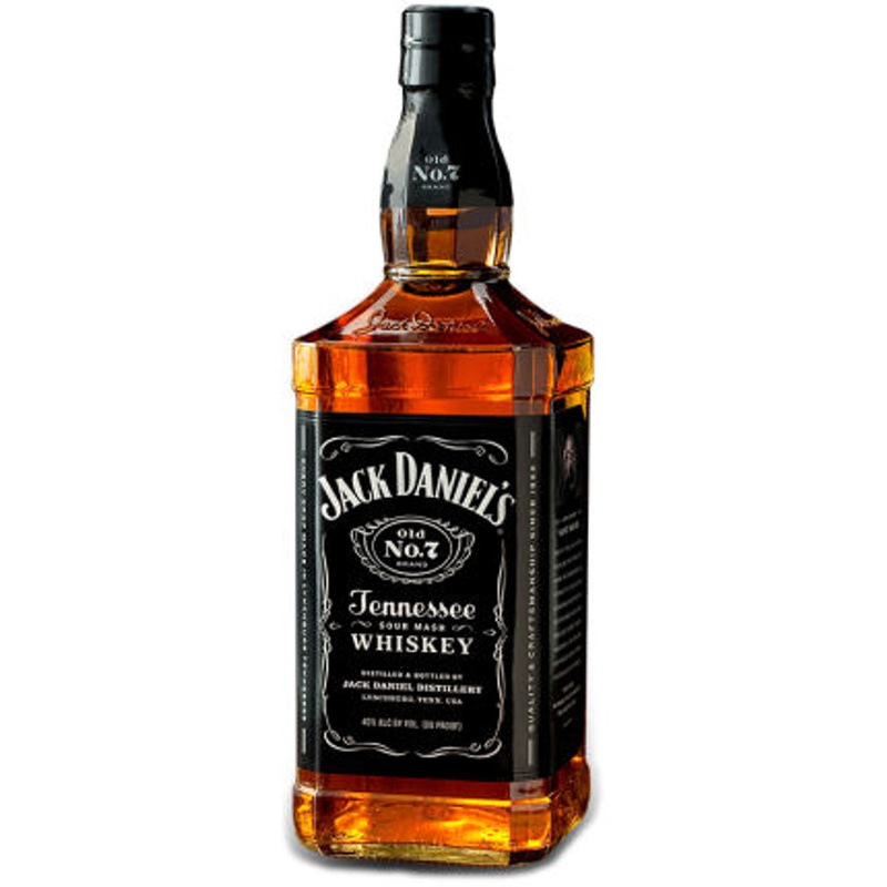 Jack Daniel's Black Label Old No.7 Brand Sour Mash Whiskey 750ml