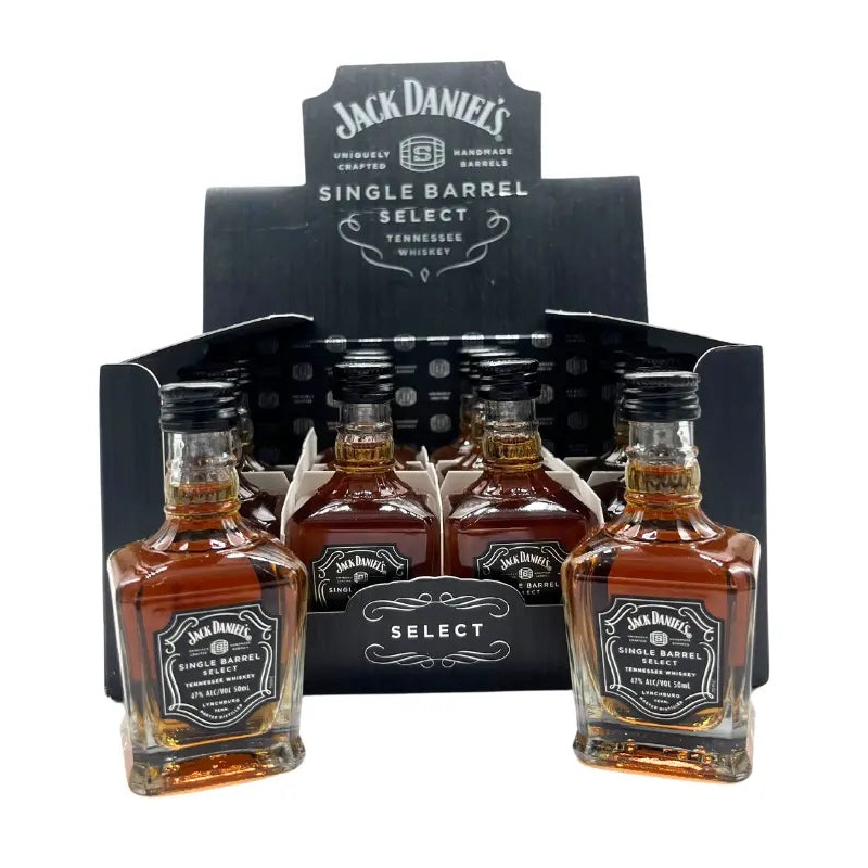 Jack Daniel's Single Barrel Select Shooters 50mL x 12