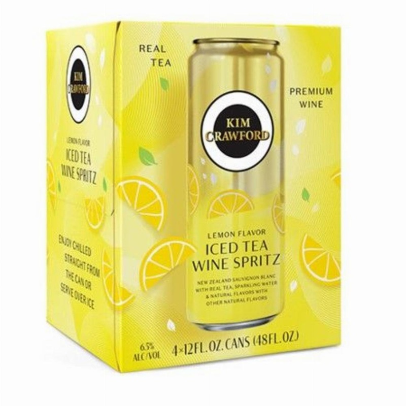 Kim Crawford Lemon Iced Tea Wine Spritz 355ml single