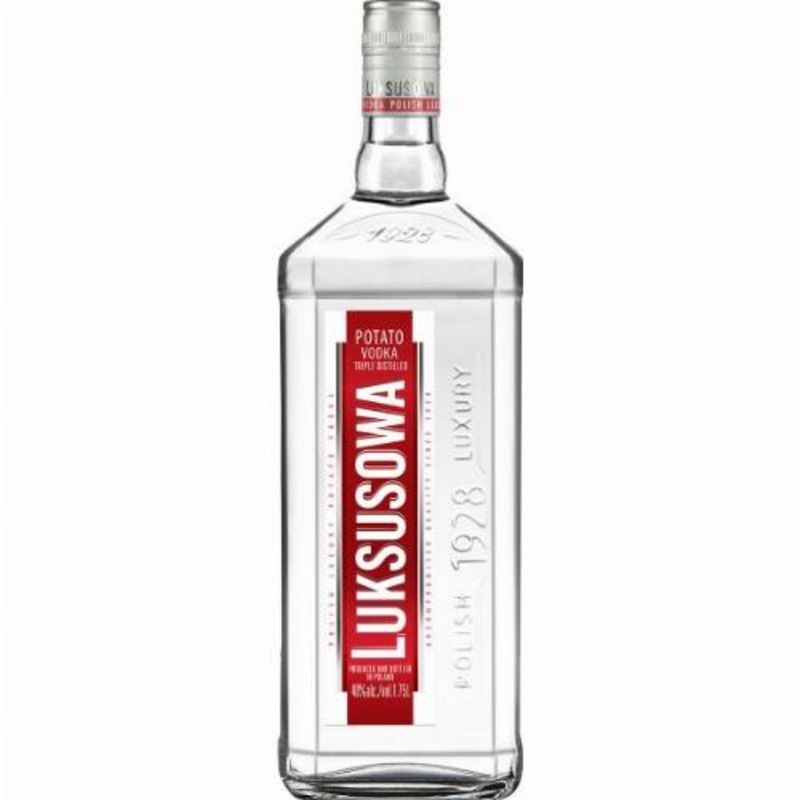 Luksusowa Vodka 80 Proof Potato Poland 1.0L LITER