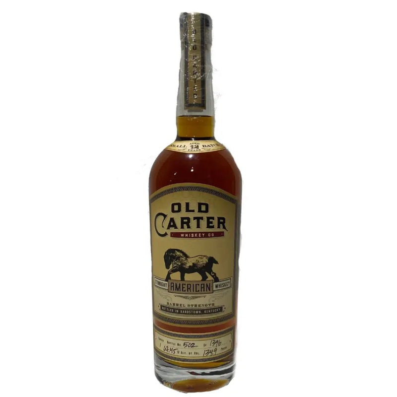 Old Carter Batch 1 12 Year Old Straight American Whiskey 750ml
