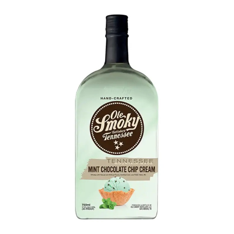 Ole Smoky Mint Chocolate Chip Cream Whiskey 750mL