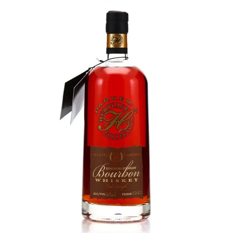 Parker's Heritage Collection 4 Cask Strength Wheat Bourbon 2010 124.2 Proof