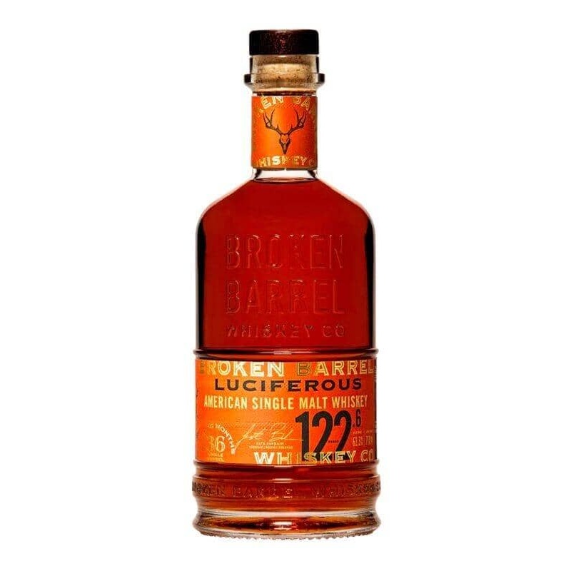 Broken Barrel Luciferous American Single Malt Whiskey 750mL