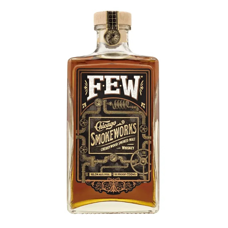 FEW Chicago Smokeworks Cherrywood Smoked Malt Whiskey 750mL