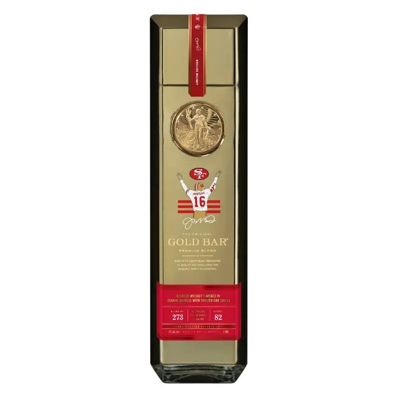 Gold Bar Blend 273 Joe Montana Collection Whiskey 750mL