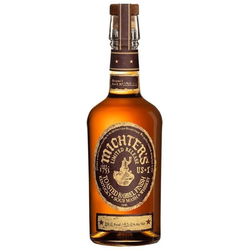 Michters US1 Toasted Barrel Finish Sour Mash 750mL