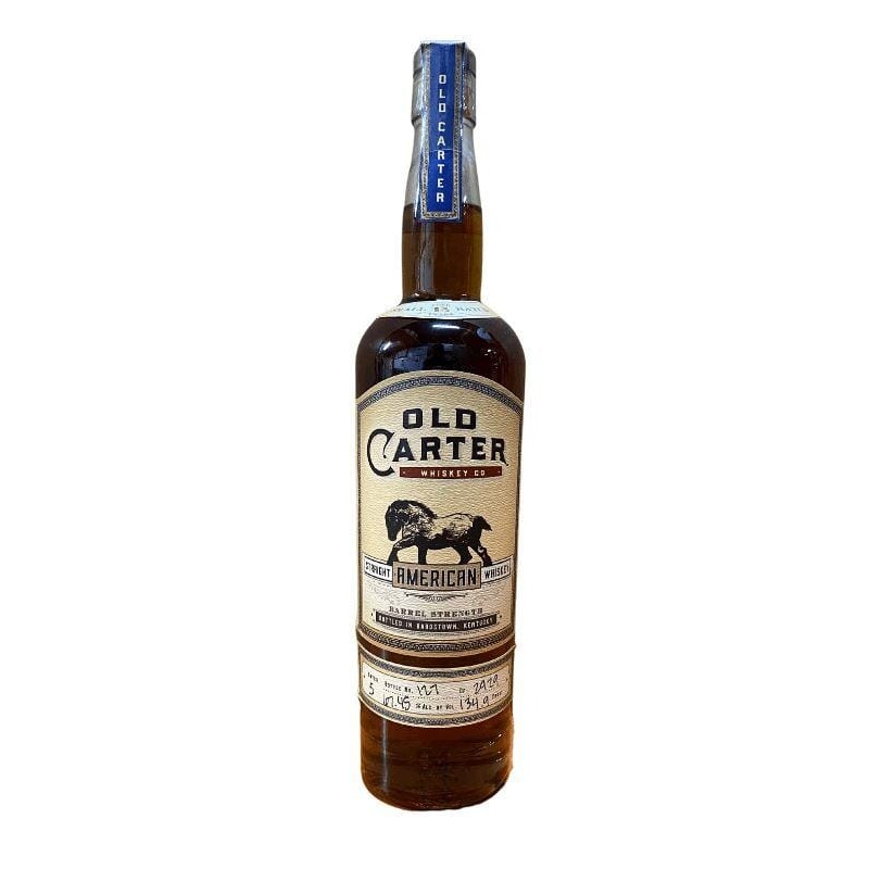 Old Carter Straight American Whiskey 13 Year, Batch 5 2021 Release