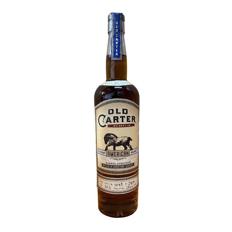 Old Carter Straight American Whiskey 13 Year, Batch 6 2021 Release