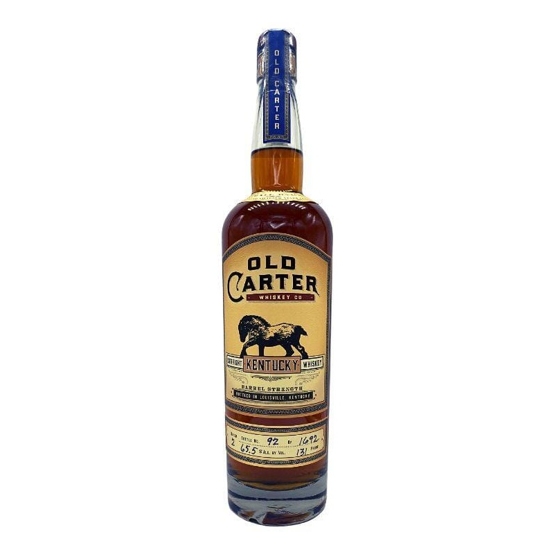 Old Carter Straight Kentucky Whiskey Batch 2 2022 Release 750mL