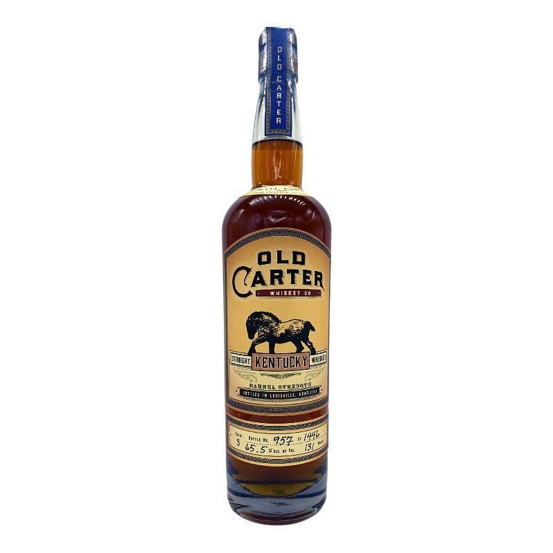 Old Carter Straight Kentucky Whiskey Batch 3 2022 Release 750mL