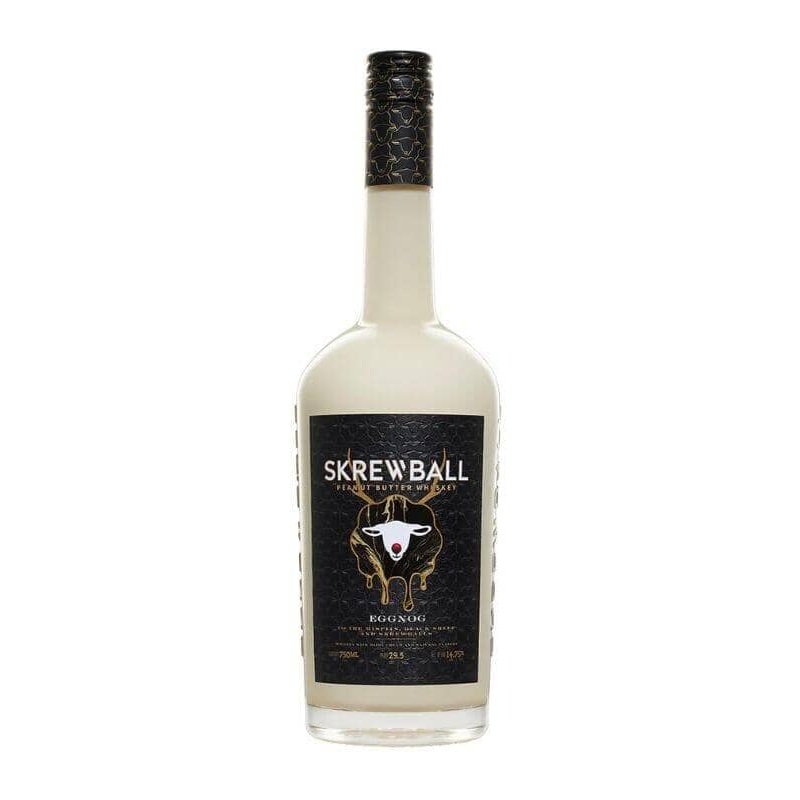 Skrewball Peanut Butter Whiskey Egg Nog 750mL