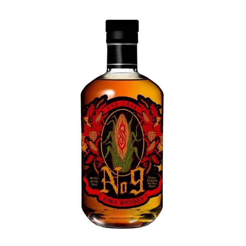 Slipknot No. 9 Red Cask Iowa Whiskey 750mL