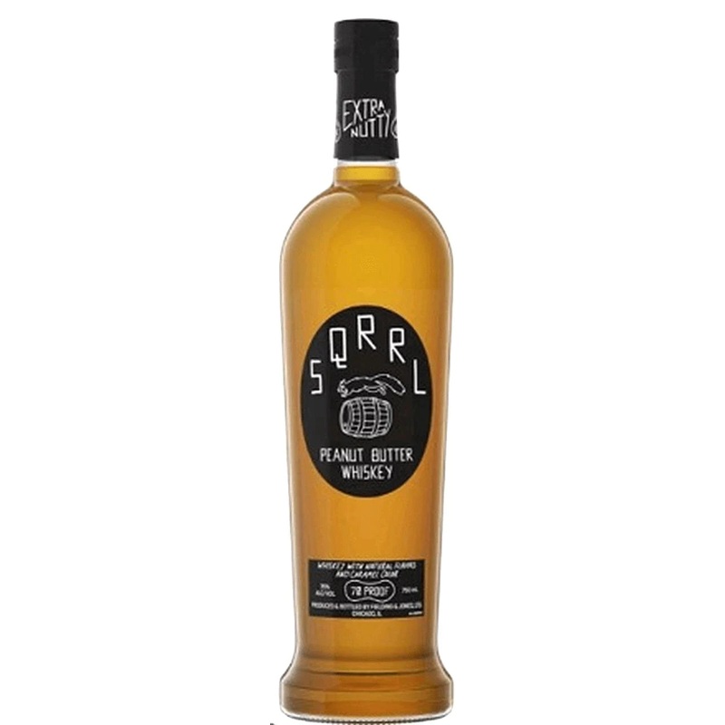 SQRRL Peanut Butter Whiskey 750ml
