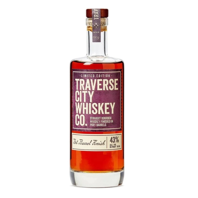 Traverse City Whiskey Co. Port Barrel Finish Bourbon 759mL