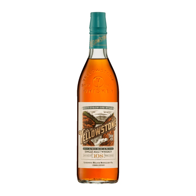 Yellowstone American Single Malt Whiskey 108 Proof 750mL