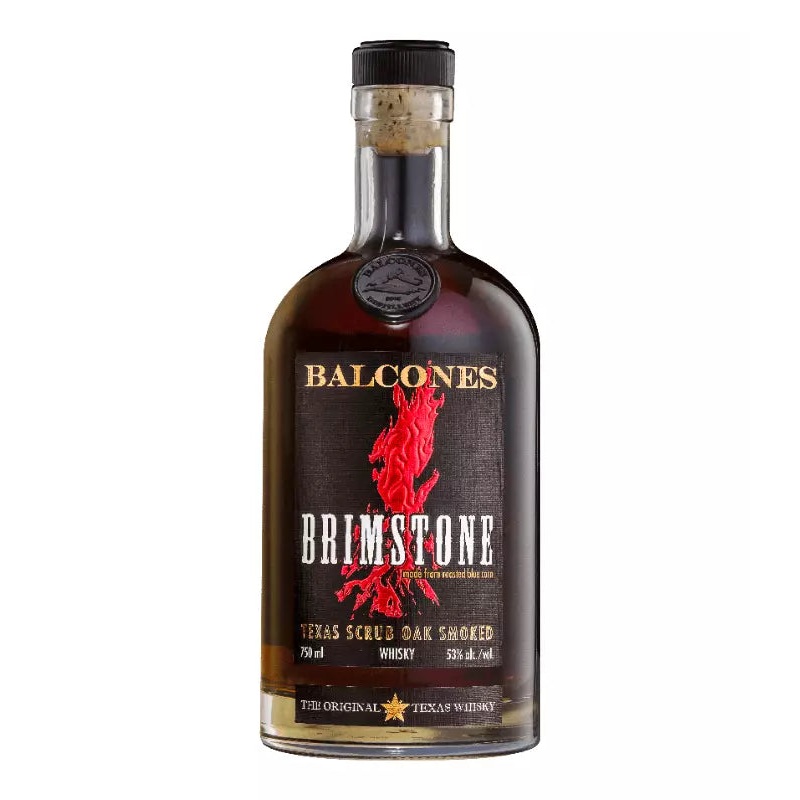 Balcones Brimstone Texas Scrub Oak Smoked Whisky 750mL