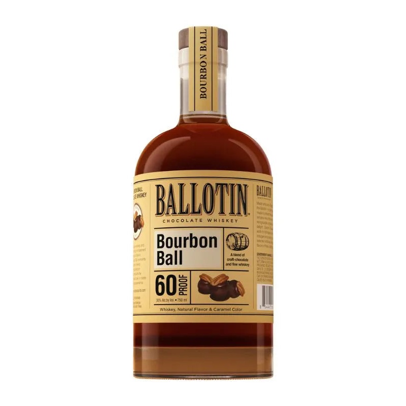 Ballotin Bourbon Ball Chocolate Whiskey 750mL