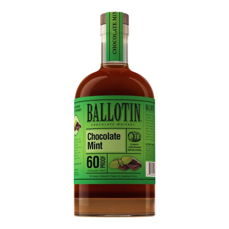 Ballotin Chocolate Mint Whiskey 750mL