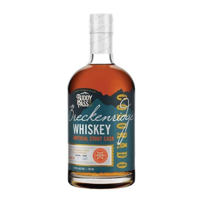 Breckenridge Buddy Pass Imperial Stout Cask Whiskey 750mL
