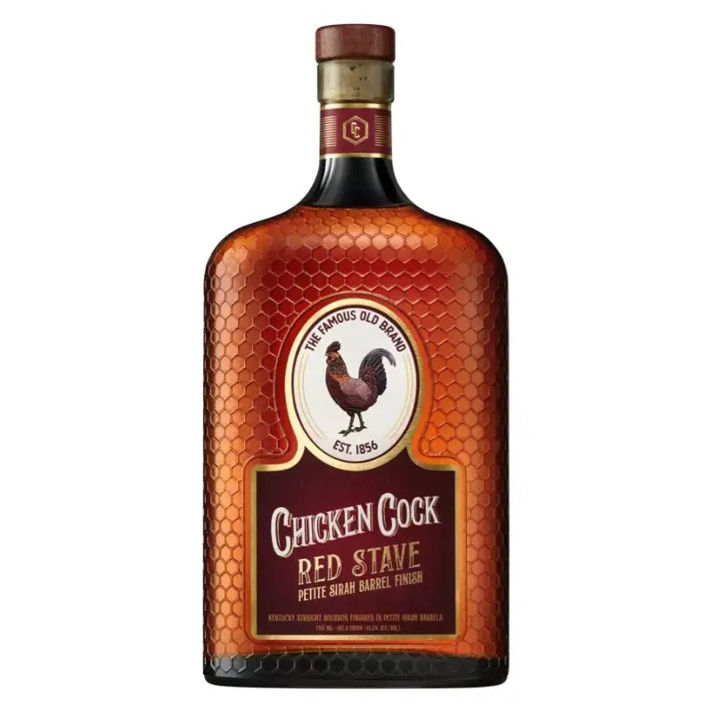 Chicken Cock Red Stave Petite Sirah Barrel Finish Whiskey 750mL