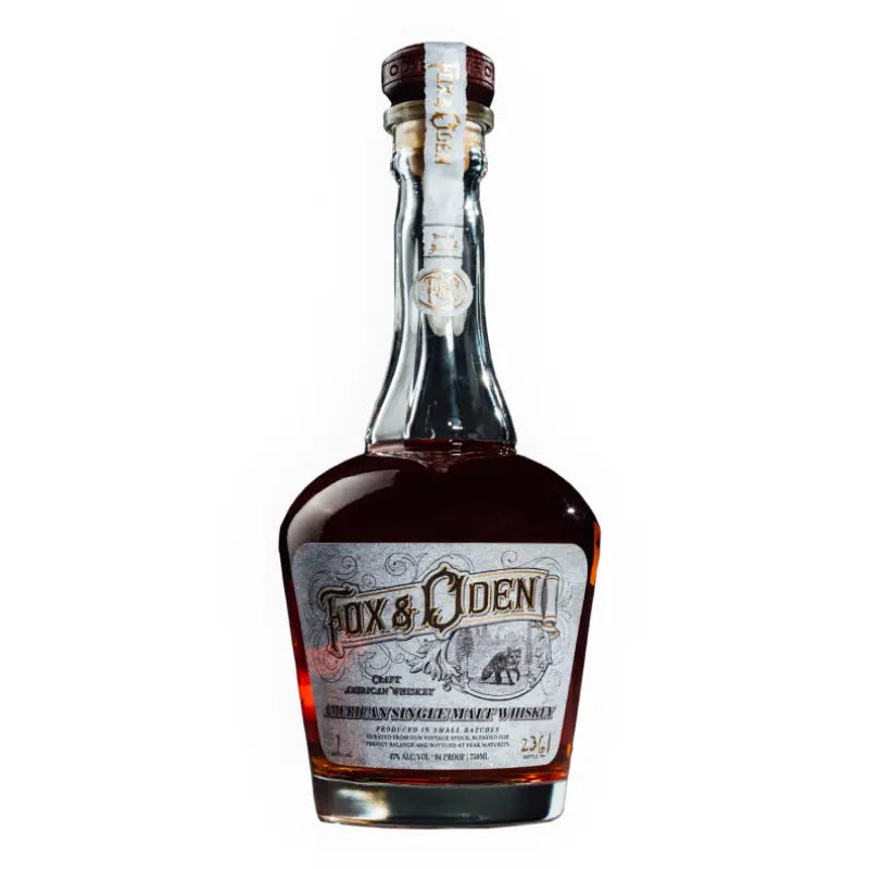 Fox & Oden American Single Malt Whiskey 750mL