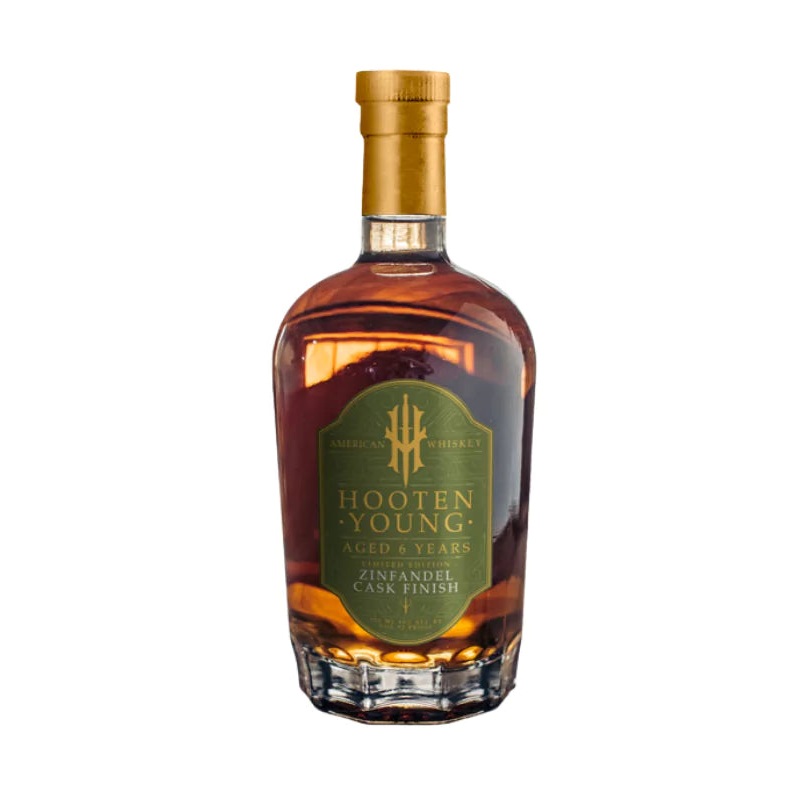 Hooten Young Wine Barrel Whiskey Collection Zinfandel Cask Finish 750mL