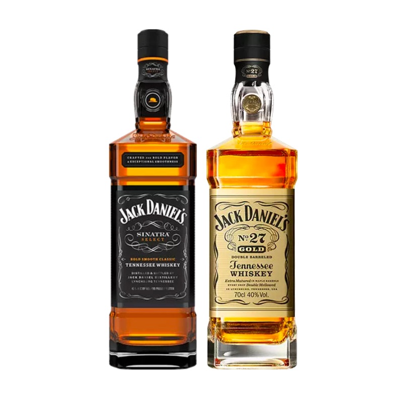 Jack Daniel's Sinatra Select & Gold Tennessee Whiskey Bundle