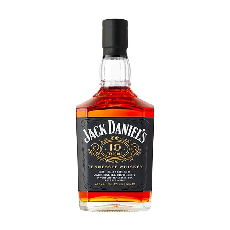 Jack Daniels 10 Year Old Tennessee Whiskey Batch 2 700mL